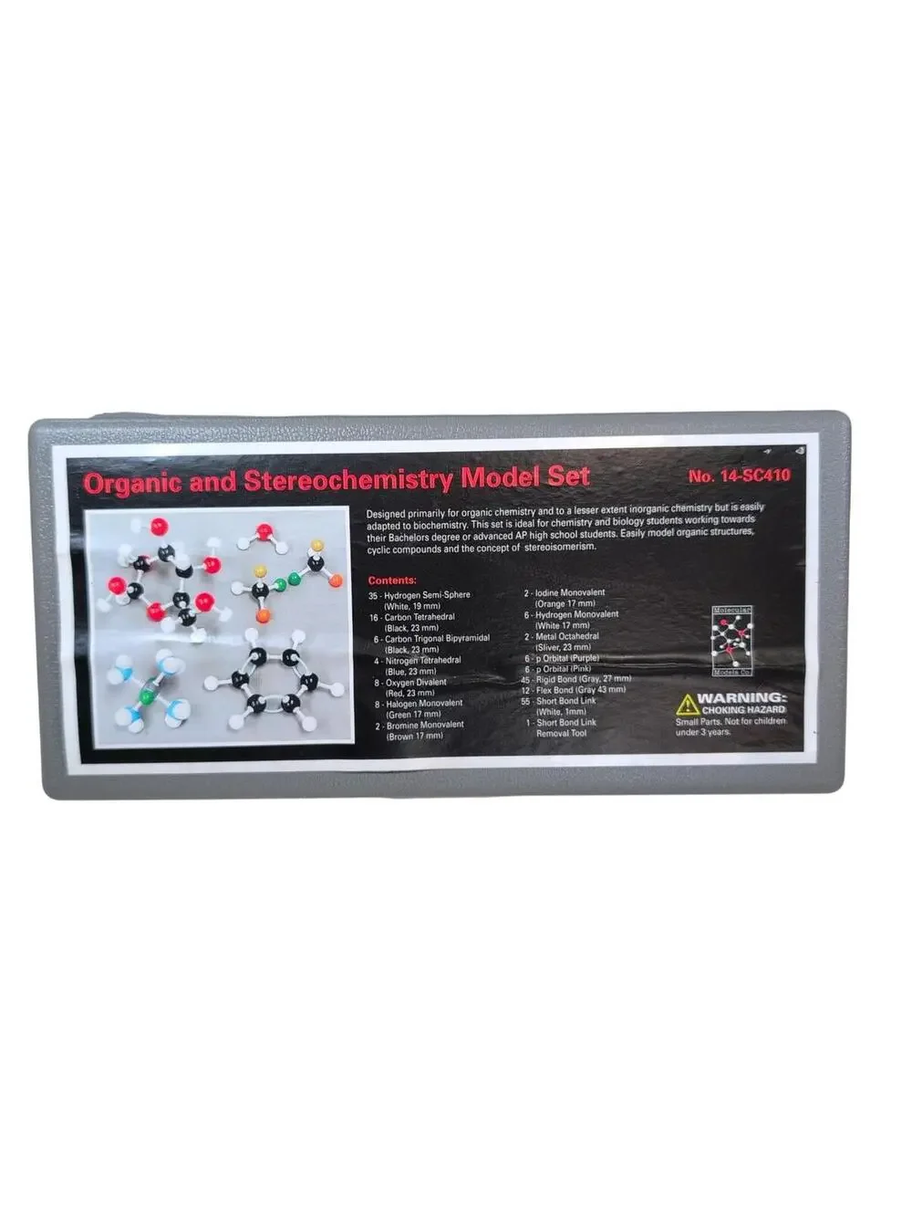 Organic and Stereochemistry Model Set No. 14-SC410 - 216 pieces total